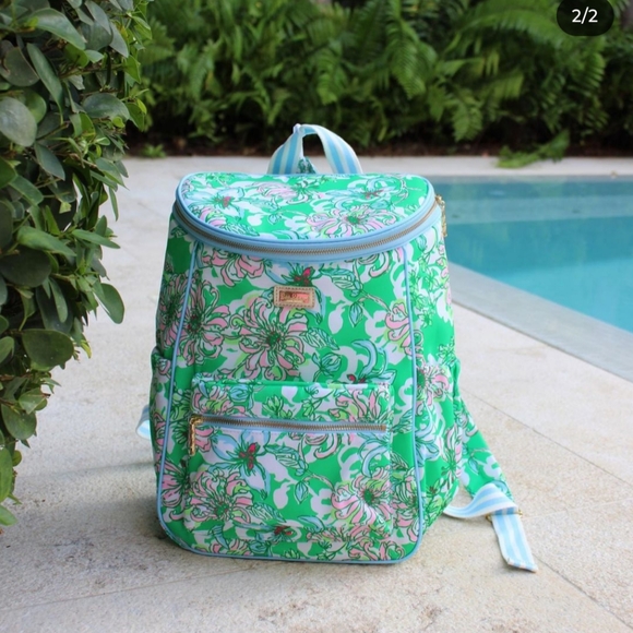 Lilly Pulitzer Handbags - NWT Lilly Pulitzer Cooler Backpack